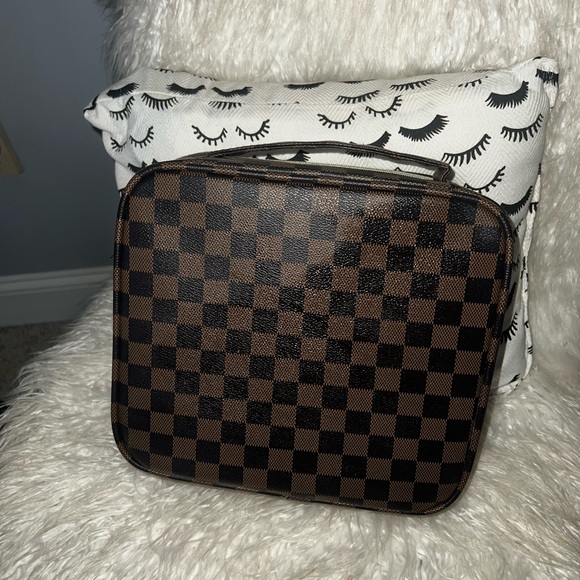 Checkered Jewelry or Makeup Organizer Box - Picture 5 of 5